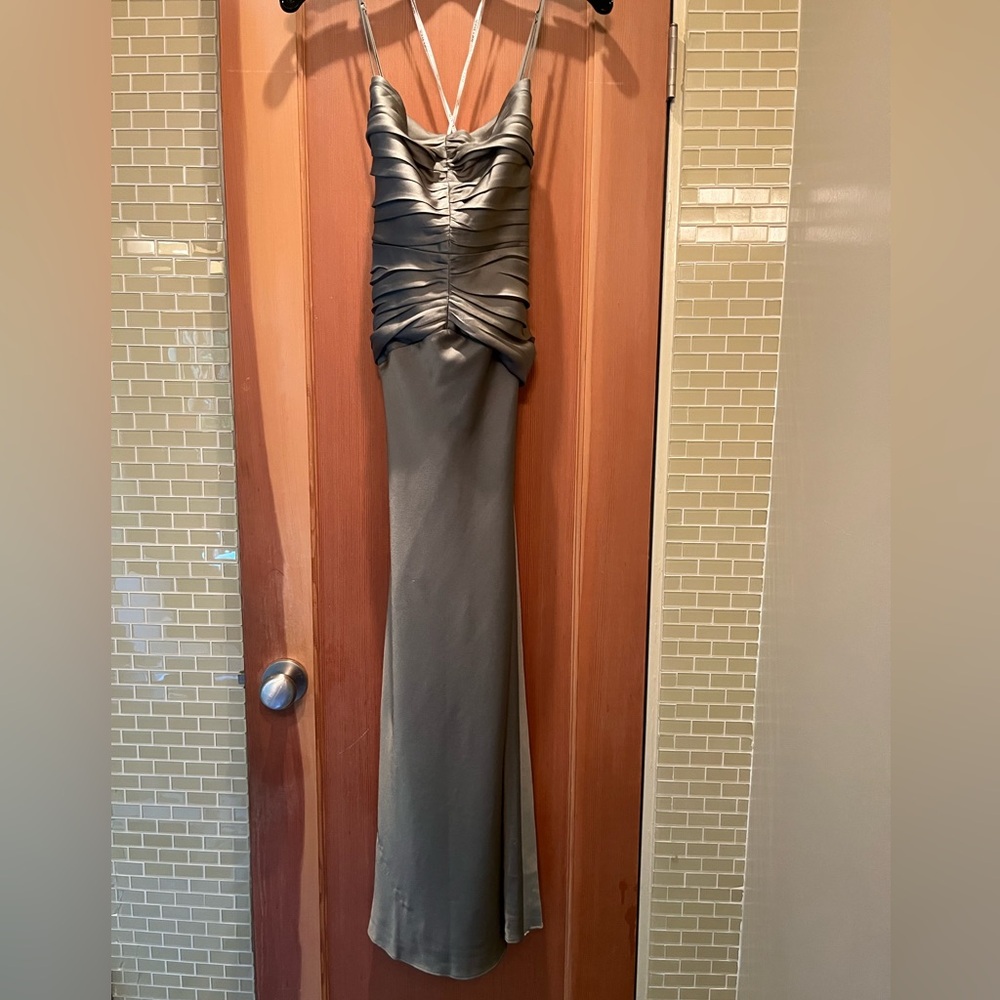 Shona Joy Ruched Bodice Luxe Dress Size 12